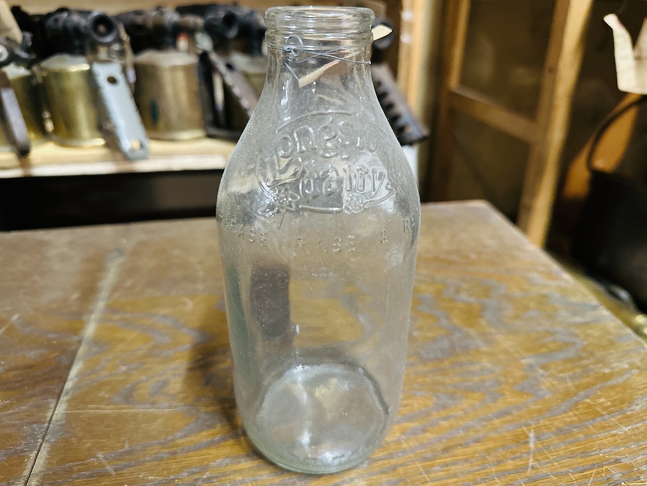 002479 ヴィンテージ ボトル 瓶 イギリス ガラス