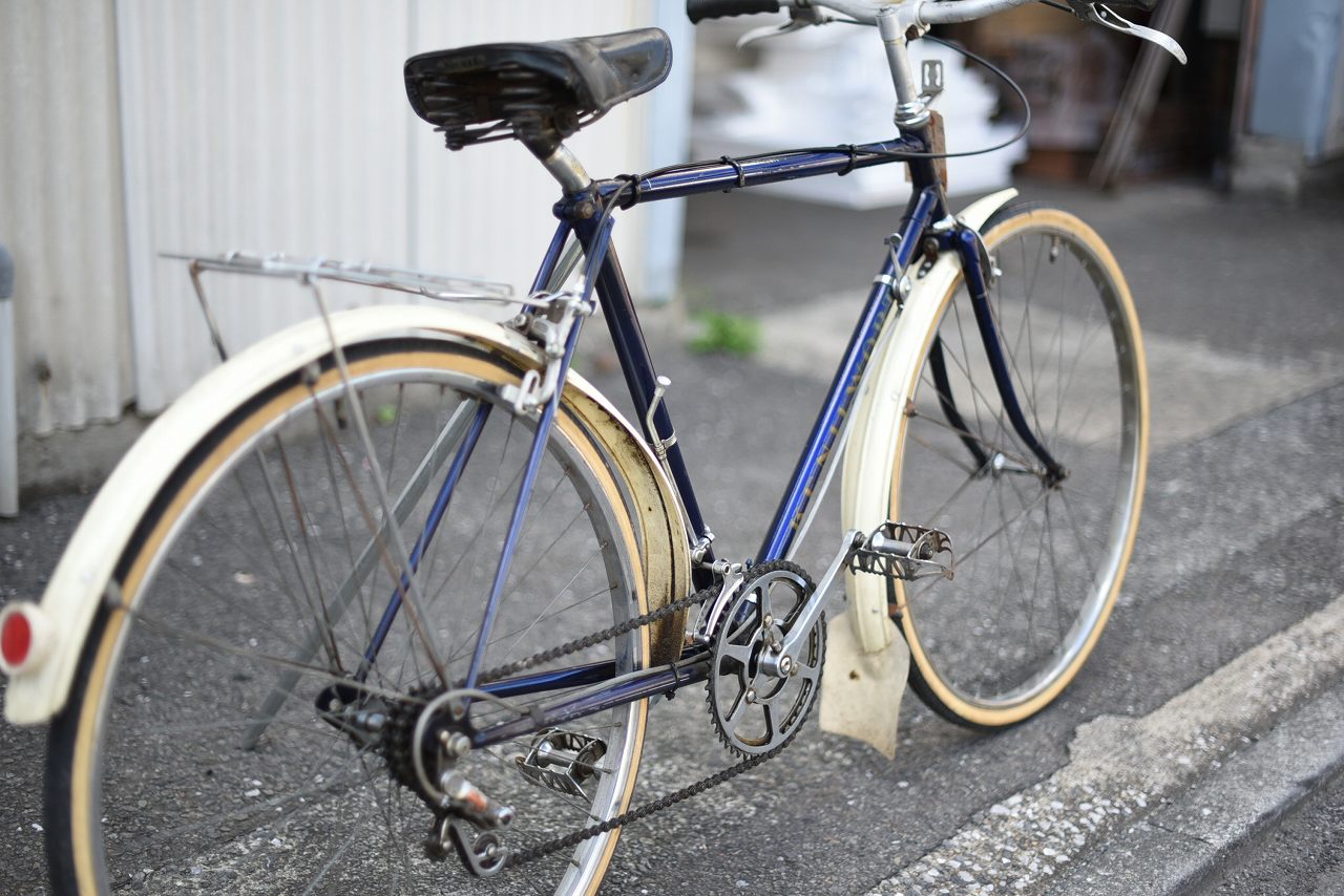 [P] 104941 ヴィンテージ 自転車　　「TRIUMPH トライアンフ」　 英国製　MADE IN ENGLAND