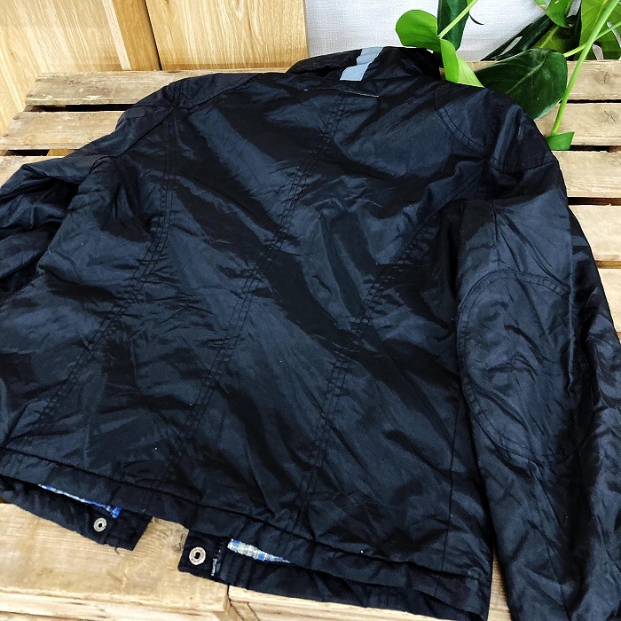 105939 「BELSTAFF」 ベルスタッフ ナイロンジャケット ジッパー破損 MADE IN ENGLAND 英国製