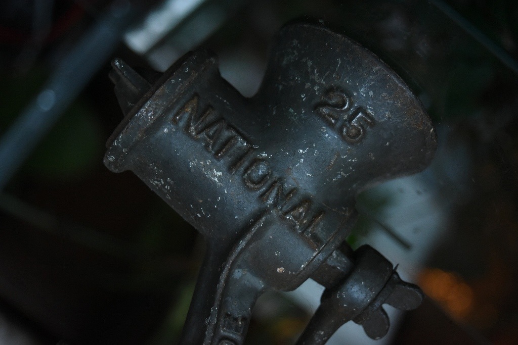 100840 ヴィンテージ　「NATIONAL」　ミートプロセッサー　BRITISH MADE　
