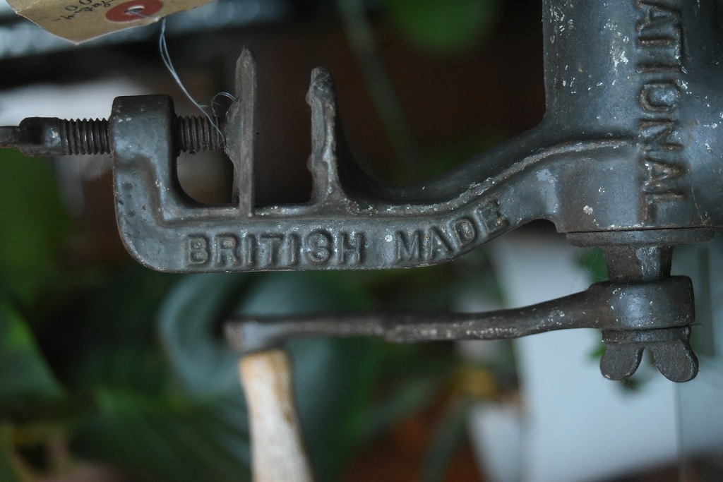 100840 ヴィンテージ　「NATIONAL」　ミートプロセッサー　BRITISH MADE　
