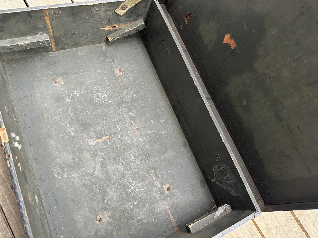 107758 ヴィンテージ トランクケース 取手破損 英国製