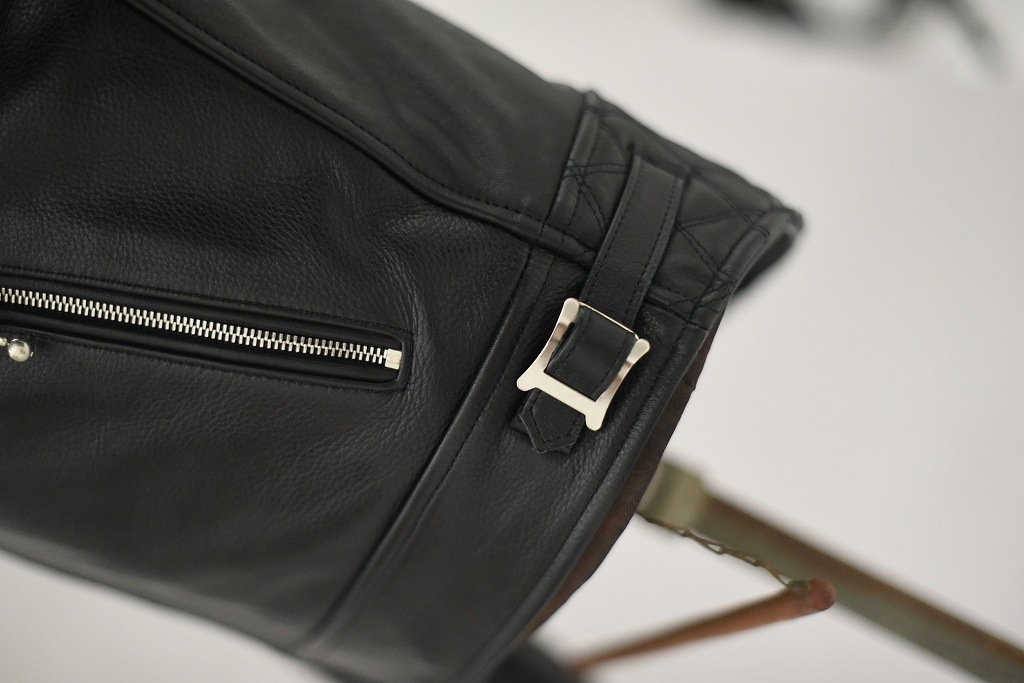 英国 「GOLDTOP」 「The Bobber Jacket」 レザージャケット COLOR：BLACK　　送料無料