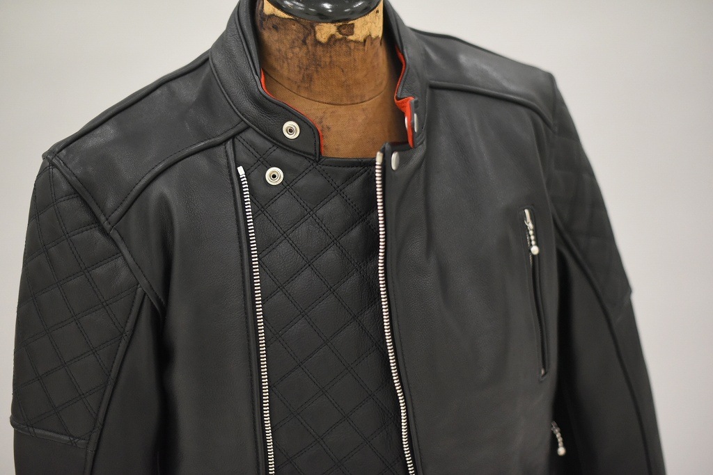 英国 「GOLDTOP」 「The Bobber Jacket」 レザージャケット COLOR：BLACK　　送料無料