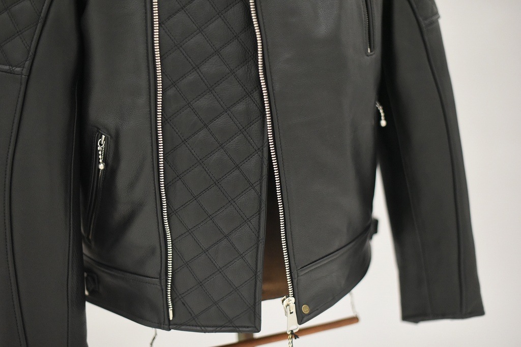 英国 「GOLDTOP」 「The Bobber Jacket」 レザージャケット COLOR：BLACK　　送料無料