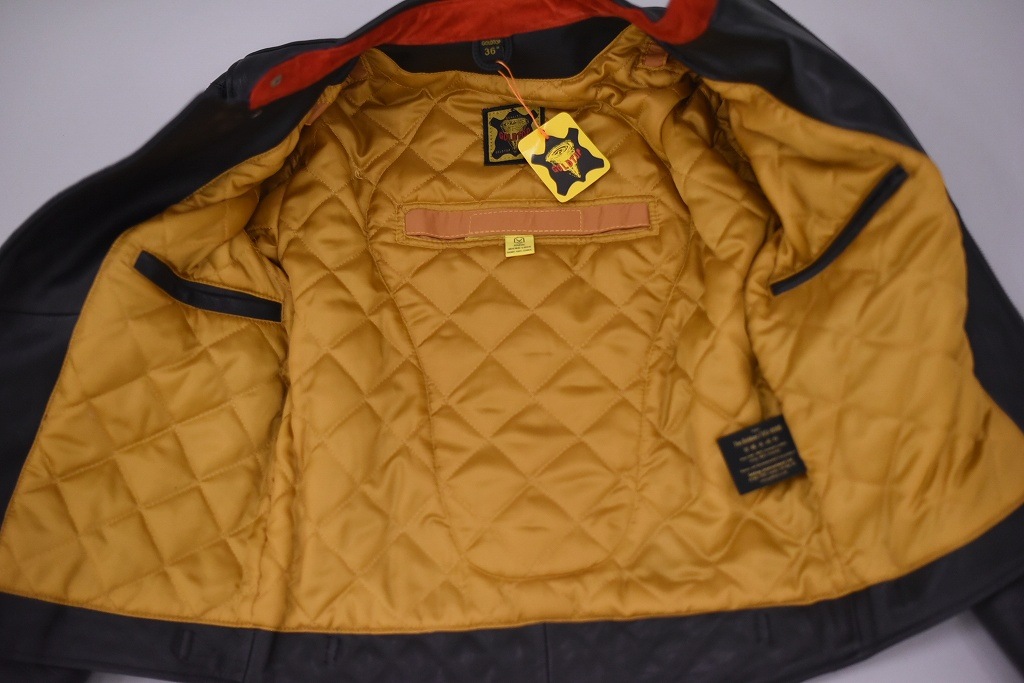 英国 「GOLDTOP」 「The Bobber Jacket」 レザージャケット COLOR：BLACK　　送料無料