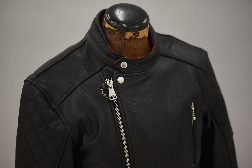 英国 「GOLDTOP」 「The Bobber Jacket」 レザージャケット COLOR：BLACK　　送料無料