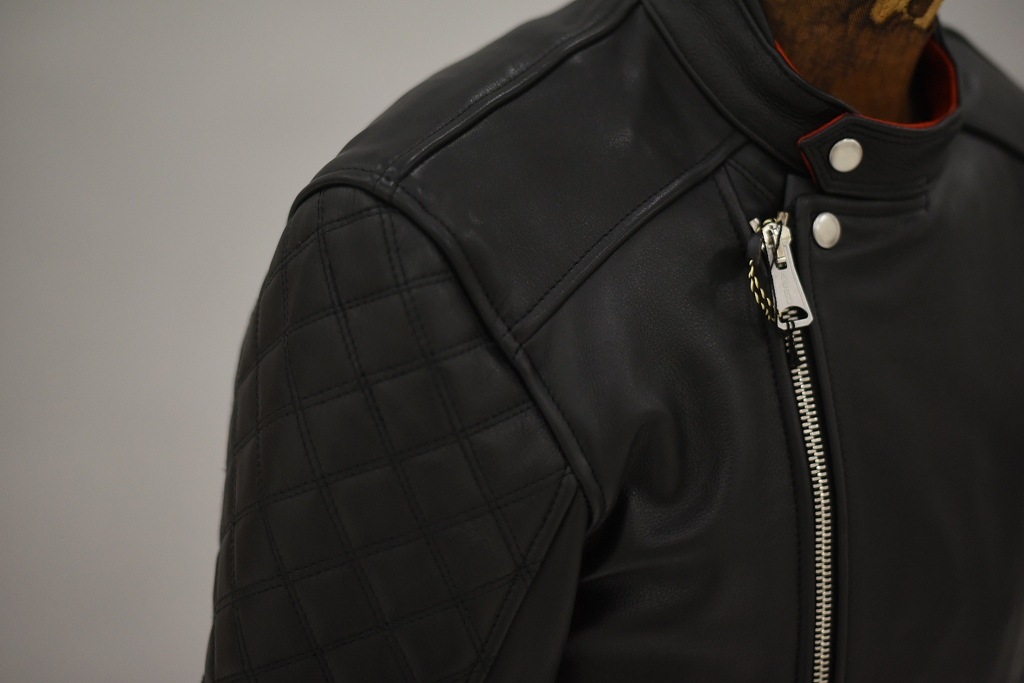 英国 「GOLDTOP」 「The Bobber Jacket」 レザージャケット COLOR：BLACK　　送料無料