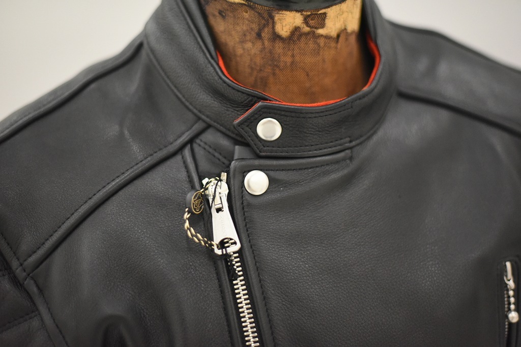 英国 「GOLDTOP」 「The Bobber Jacket」 レザージャケット COLOR：BLACK　　送料無料