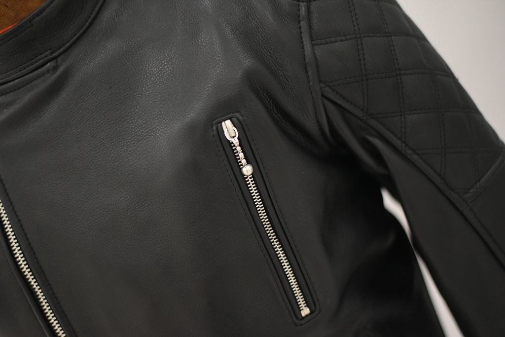 英国 「GOLDTOP」 「The Bobber Jacket」 レザージャケット COLOR：BLACK　　送料無料