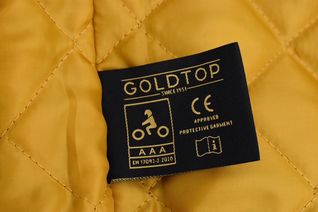 英国 「GOLDTOP」 「The Patrol 」 レザージャケット COLOR：Black　送料無料