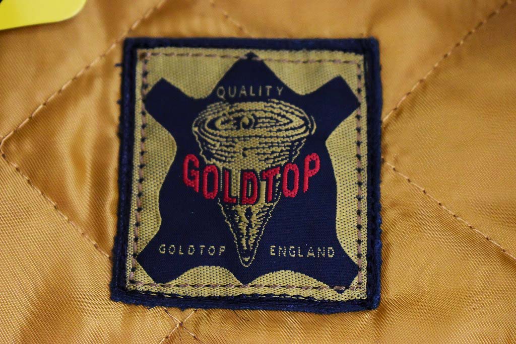 英国 「GOLDTOP」 「The Patrol 」 レザージャケット COLOR：Black　送料無料