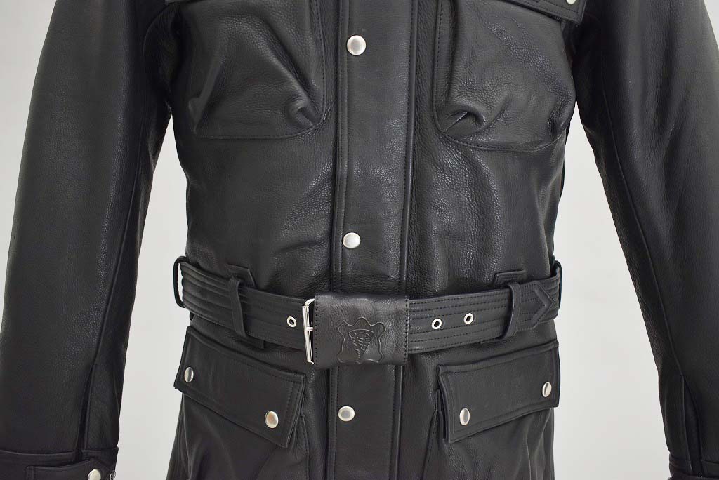英国 「GOLDTOP」 「The Patrol 」 レザージャケット COLOR：Black　送料無料
