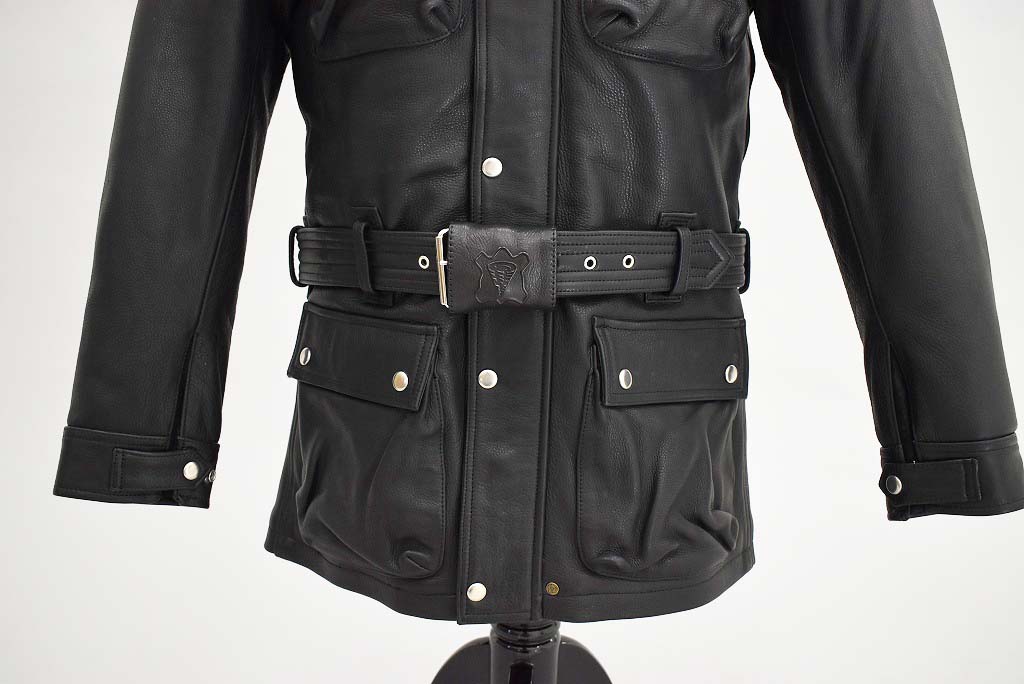 英国 「GOLDTOP」 「The Patrol 」 レザージャケット COLOR：Black　送料無料