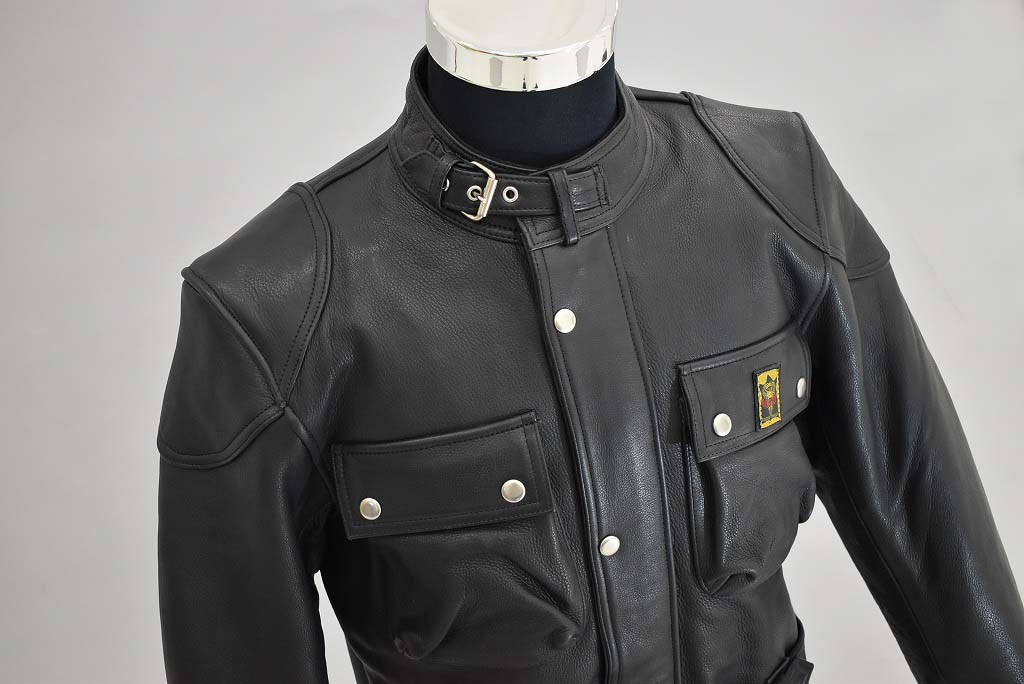 英国 「GOLDTOP」 「The Patrol 」 レザージャケット COLOR：Black　送料無料