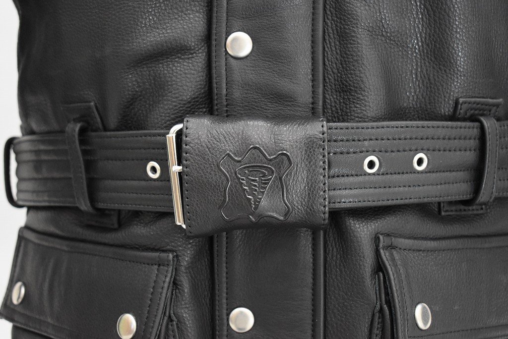 英国 「GOLDTOP」 「The Patrol 」 レザージャケット COLOR：Black　送料無料
