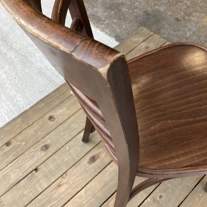 101021 USED TON CHAIR　中古 座面天板浮きあり