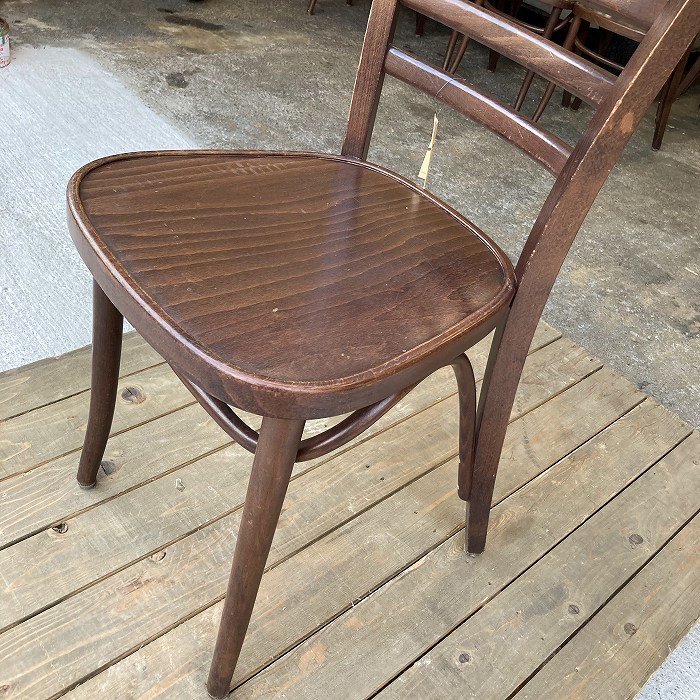 101021 USED TON CHAIR　中古 座面天板浮きあり