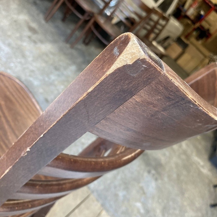 101021 USED TON CHAIR　中古 座面天板浮きあり