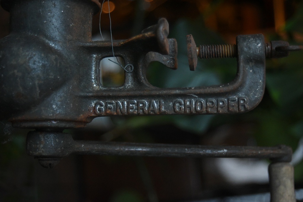 100836　ヴィンテージ　「GENERAL CHOPPER」 ミートプロセッサー　MADE IN ENGLAND 　