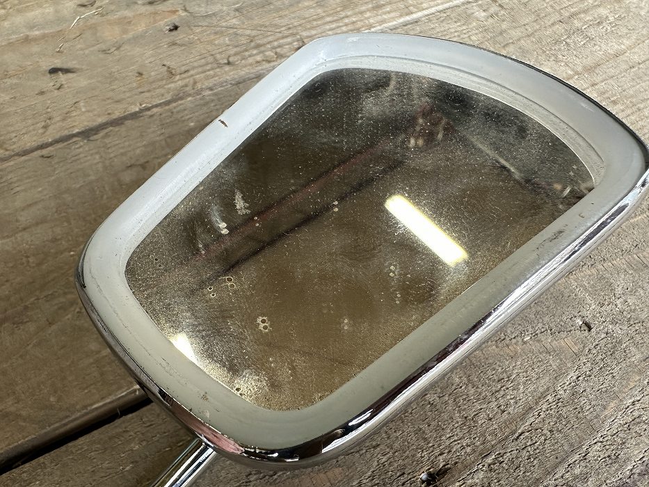 107368 英国 ENGLAND MIRROR SMOOTH CHROME アクセサリー　ミラー クラシックカー　