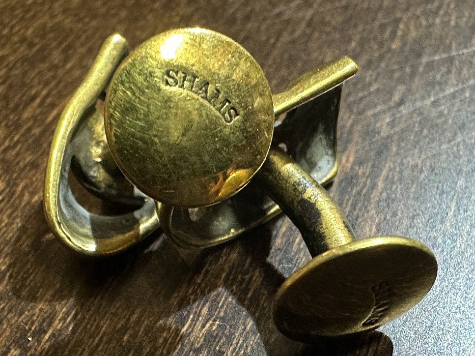 SHAMS BRASS fix cufflinks 