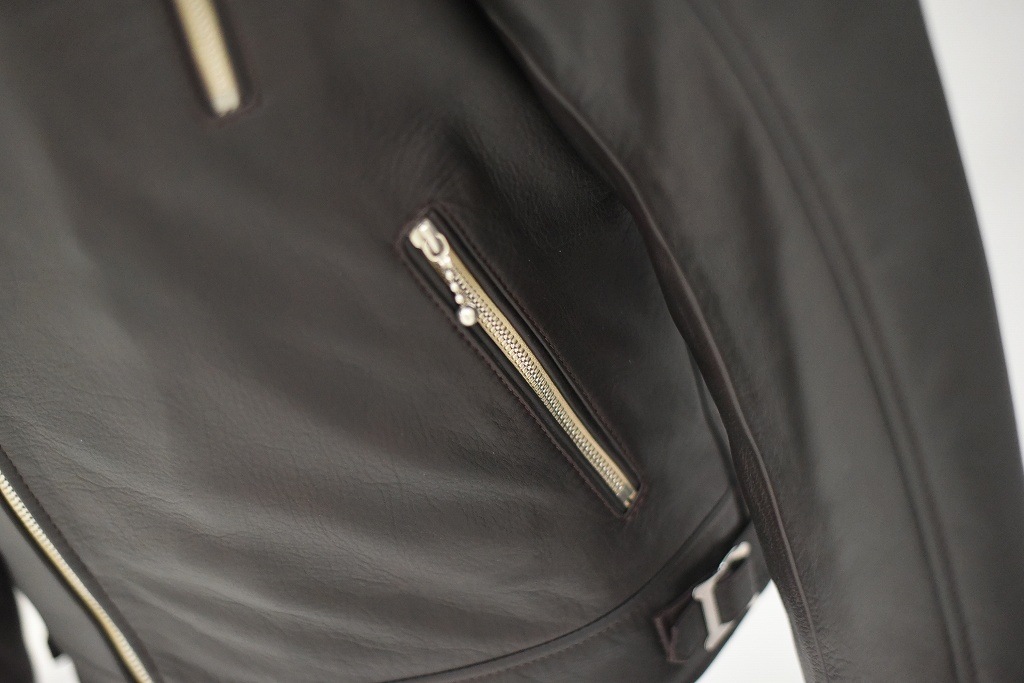 英国 「GOLDTOP」 「The Bobber Jacket」 レザージャケット COLOR：Oxblood　　送料無料