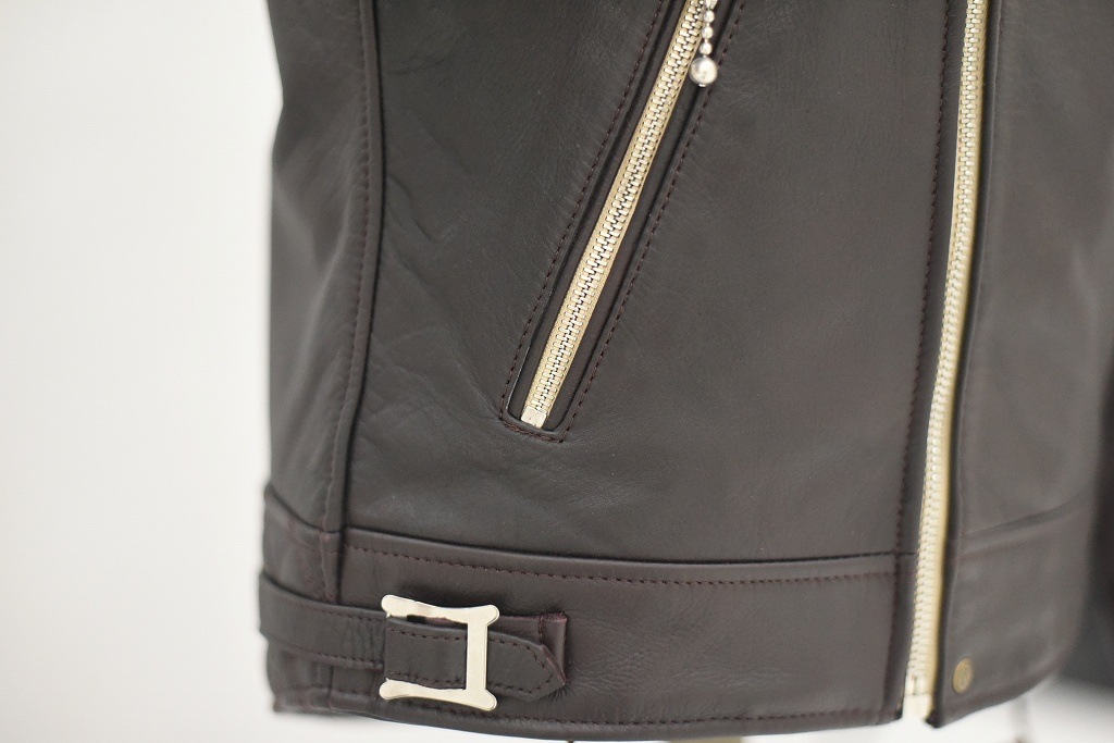 英国 「GOLDTOP」 「The Bobber Jacket」 レザージャケット COLOR：Oxblood　　送料無料