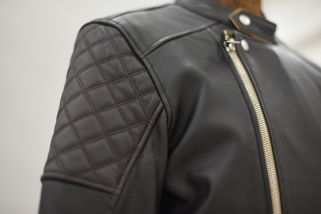 英国 「GOLDTOP」 「The Bobber Jacket」 レザージャケット COLOR：Oxblood　　送料無料