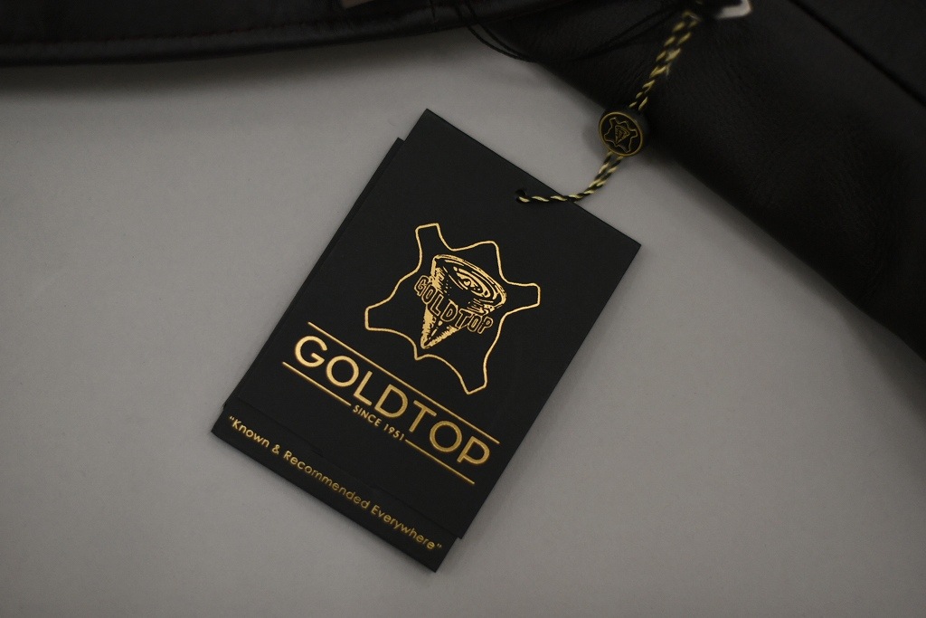 英国 「GOLDTOP」 「The Bobber Jacket」 レザージャケット COLOR：Oxblood　　送料無料