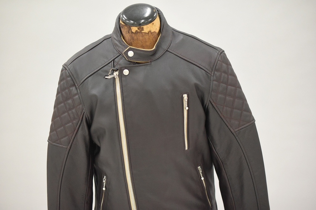 英国 「GOLDTOP」 「The Bobber Jacket」 レザージャケット COLOR：Oxblood　　送料無料