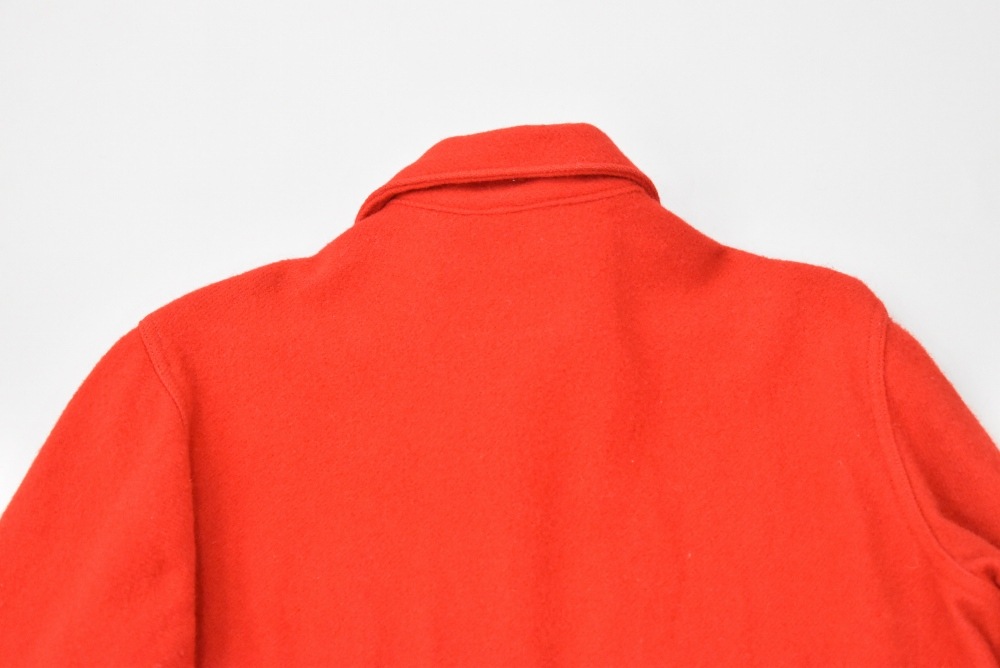 109339 ヴィンテージ 50s-60s 「BOY SCOUT」OFFICIAL JACKET メルトンシャツ RED ボーイスカウト