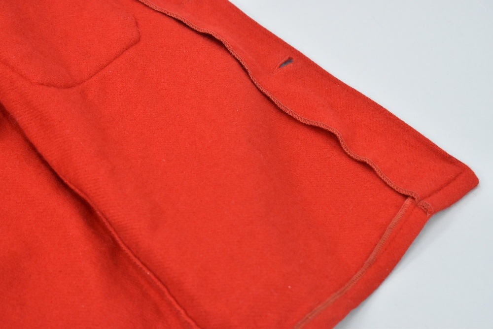 109339 ヴィンテージ 50s-60s 「BOY SCOUT」OFFICIAL JACKET メルトンシャツ RED ボーイスカウト