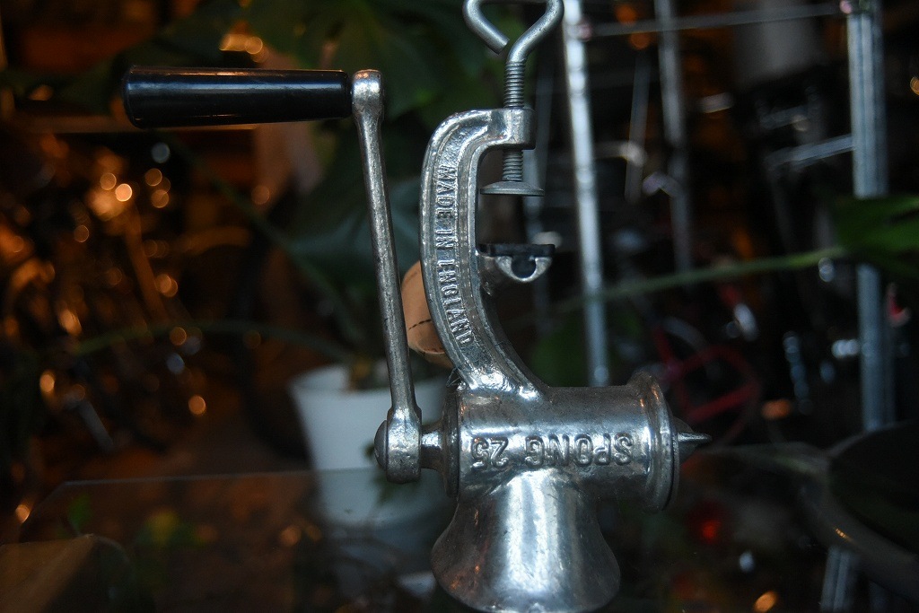 2429 ヴィンテージ 「SPONG 25」 ミートプロセッサー MADE IN ENGLAND