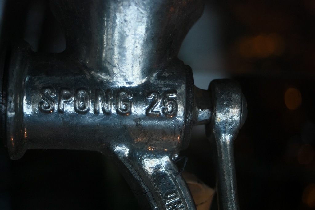 2429 ヴィンテージ 「SPONG 25」 ミートプロセッサー MADE IN ENGLAND