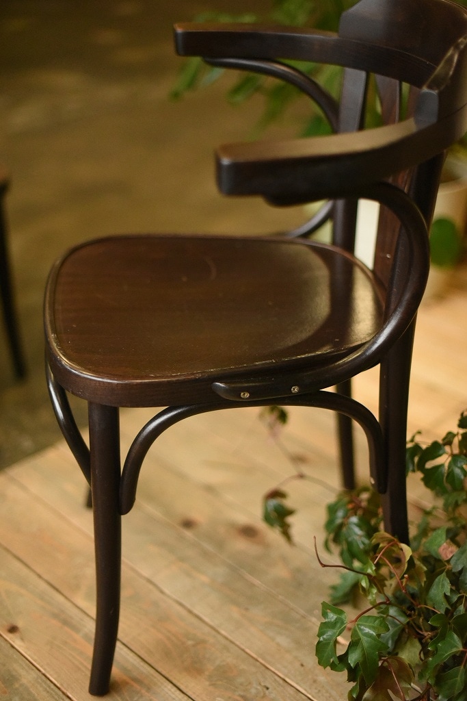 104578　ARM CHAIR No.25　321025　USED TON CHAIR　中古