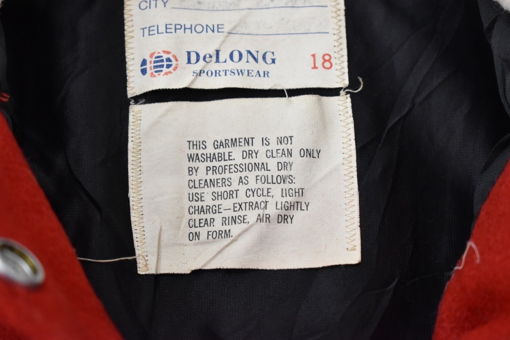 109341 ヴィンテージ 「Delong」セーラースタジャン レディースサイズ スタジアムジャンパー