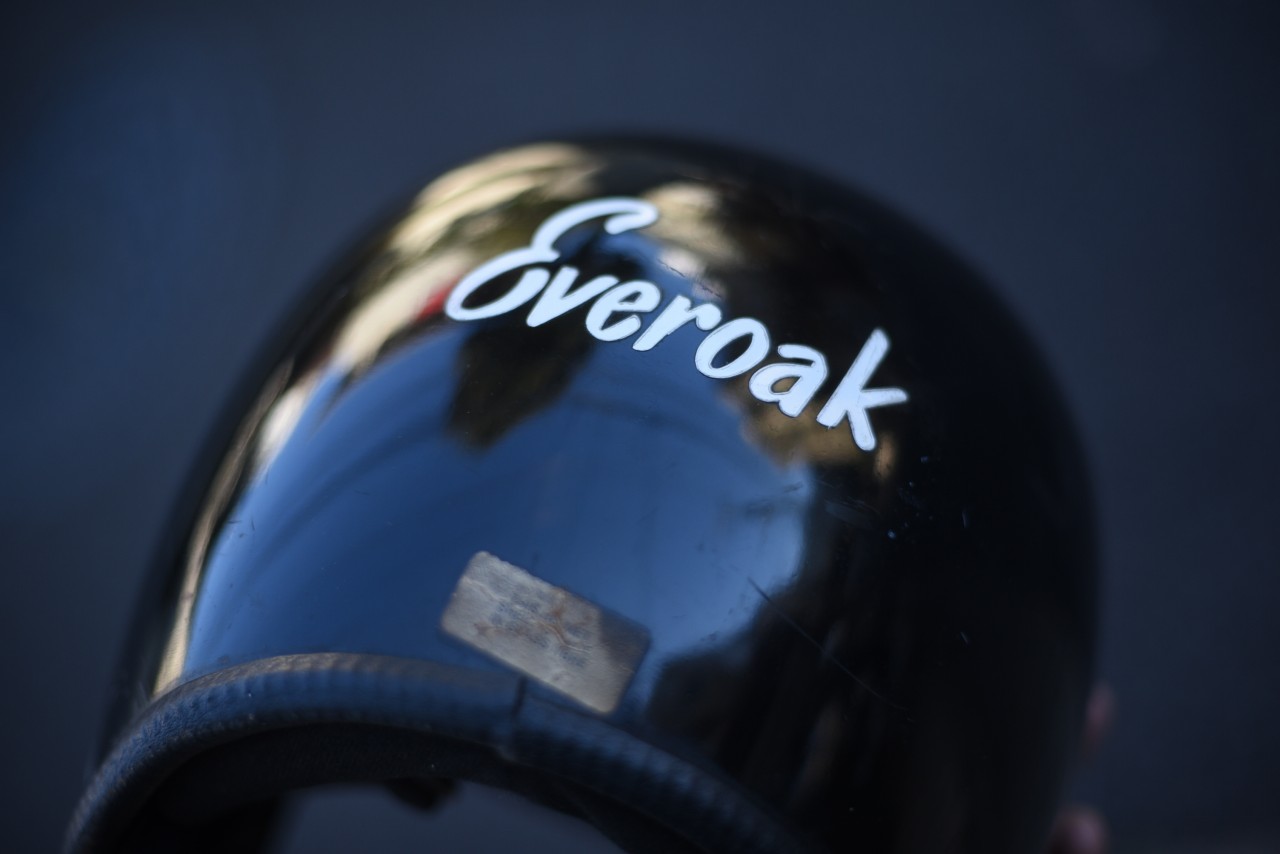 UK Made in ENGLAND エヴァーオーク EVER OAK　GRAND PRIX ヘルメット　101059