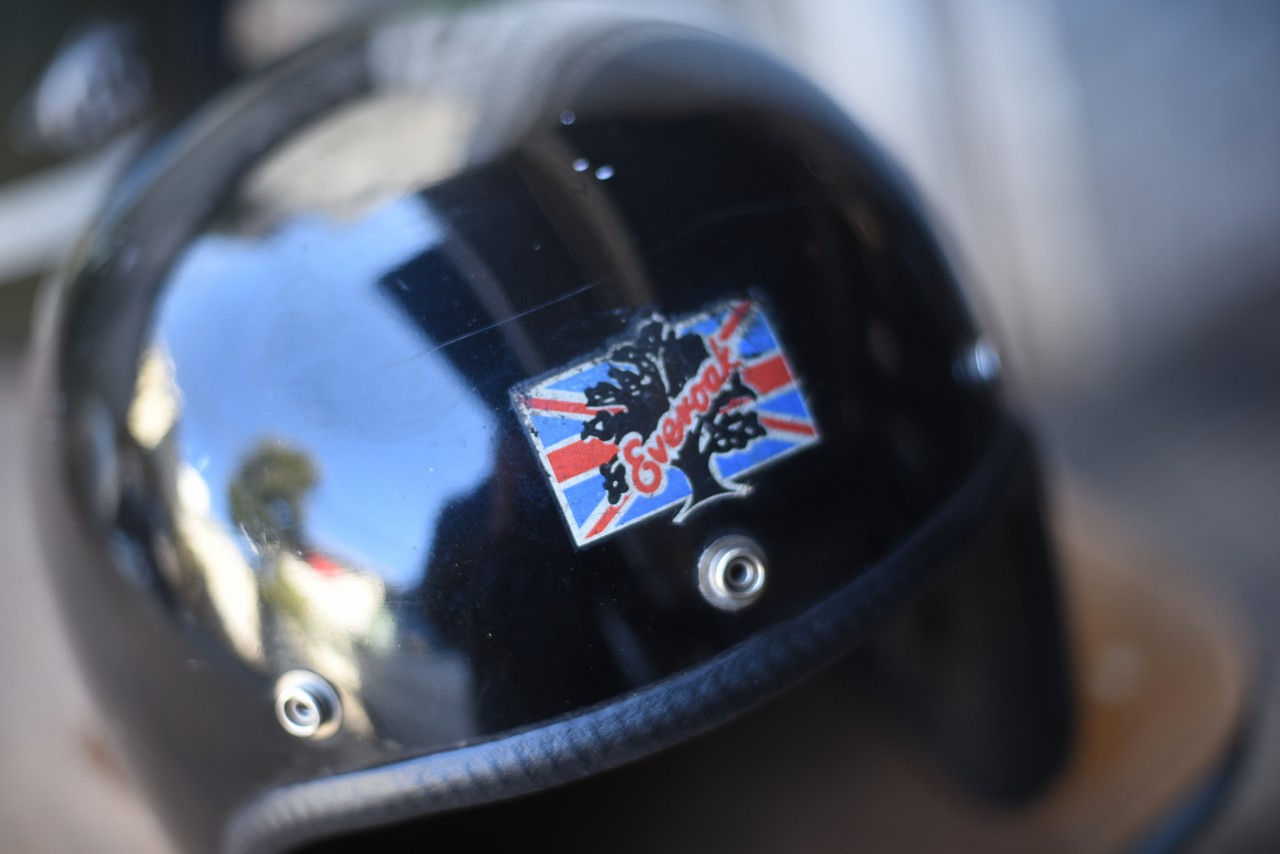 UK Made in ENGLAND エヴァーオーク EVER OAK　GRAND PRIX ヘルメット　101059