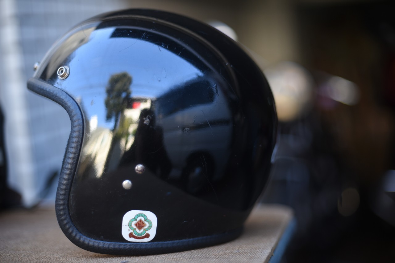 UK Made in ENGLAND エヴァーオーク EVER OAK　GRAND PRIX ヘルメット　101059
