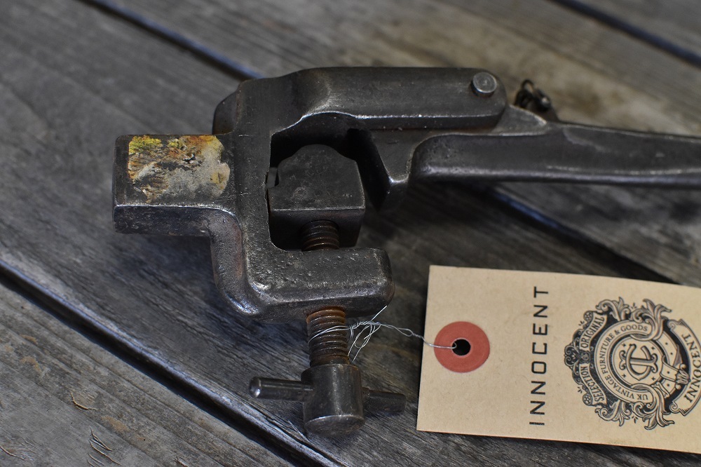 106984 UK ヴィンテージ　クランプパイプレンチ　ツール　英国 MADE IN ENGLAND