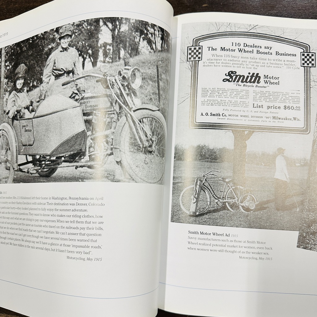 B4623「The American Motorcycle Girls 1900 to 1950」　モーターサイクルガール
