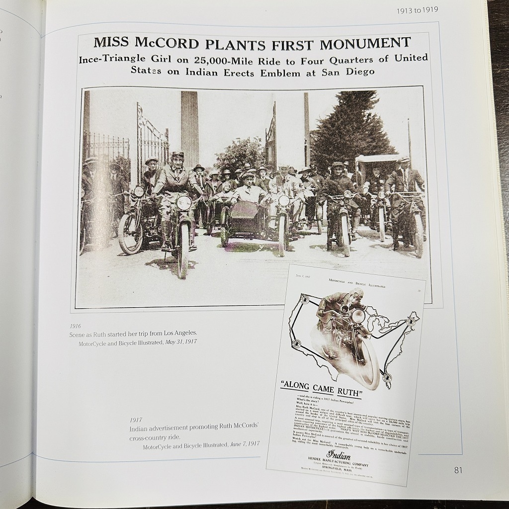 B4623「The American Motorcycle Girls 1900 to 1950」　モーターサイクルガール