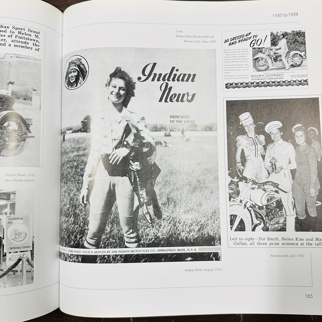 B4623「The American Motorcycle Girls 1900 to 1950」　モーターサイクルガール