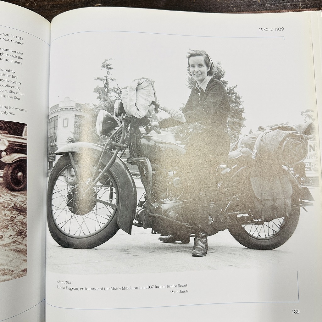 B4623「The American Motorcycle Girls 1900 to 1950」　モーターサイクルガール