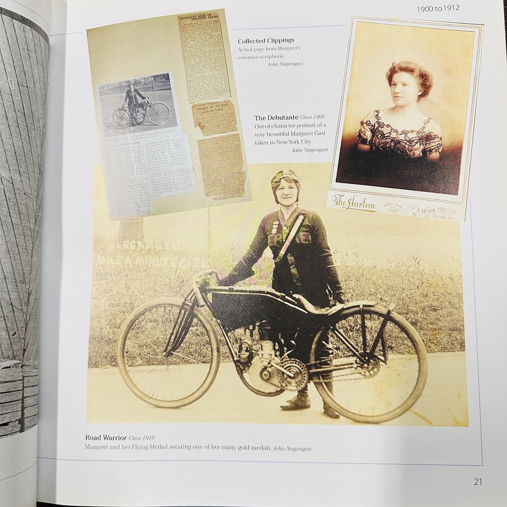 B4623「The American Motorcycle Girls 1900 to 1950」　モーターサイクルガール
