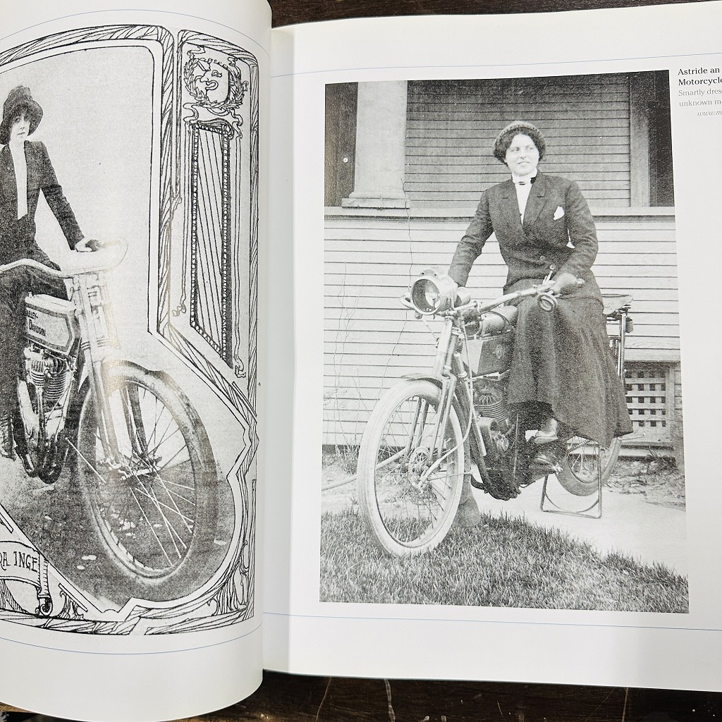 B4623「The American Motorcycle Girls 1900 to 1950」　モーターサイクルガール