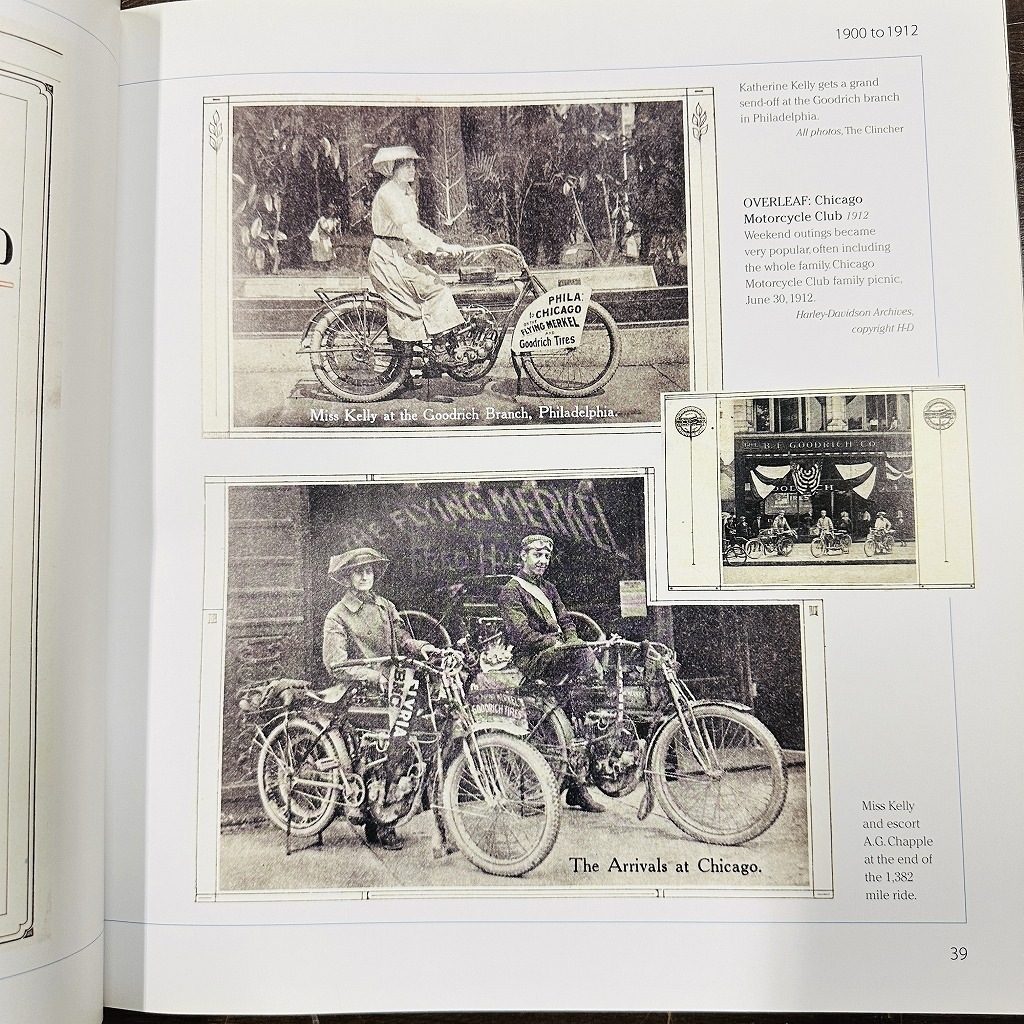 B4623「The American Motorcycle Girls 1900 to 1950」　モーターサイクルガール