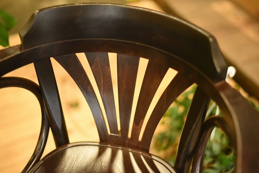 104576　ARM CHAIR No.25　321025　USED TON CHAIR　中古