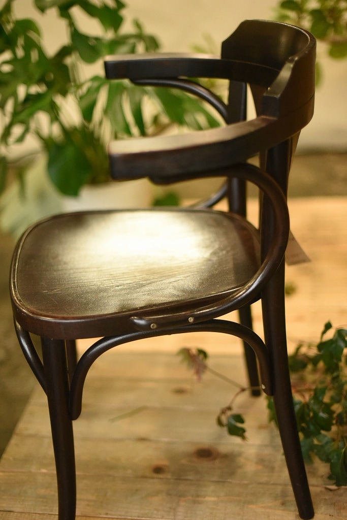 104576　ARM CHAIR No.25　321025　USED TON CHAIR　中古